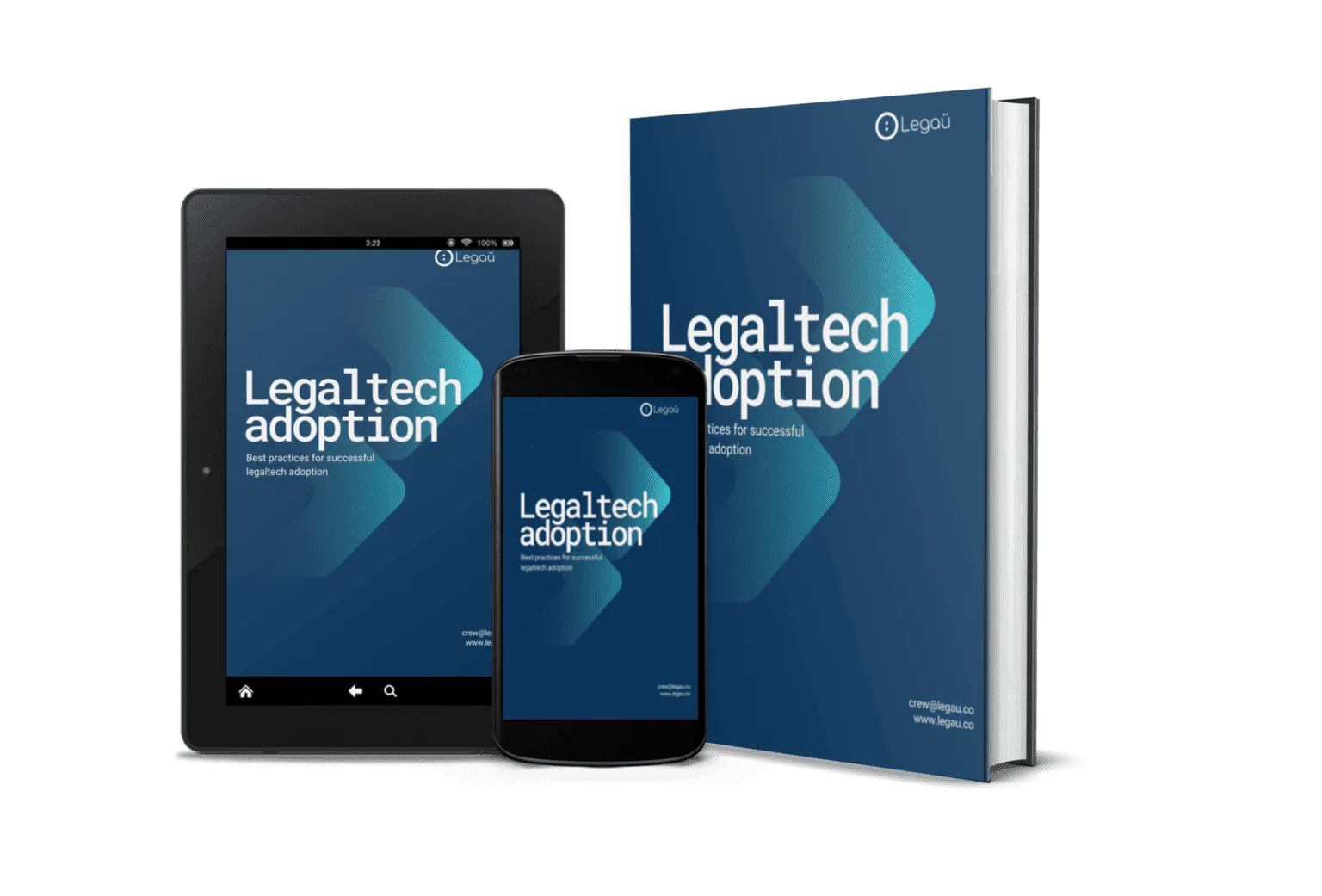 Capa do eBook Adoção de Legaltech